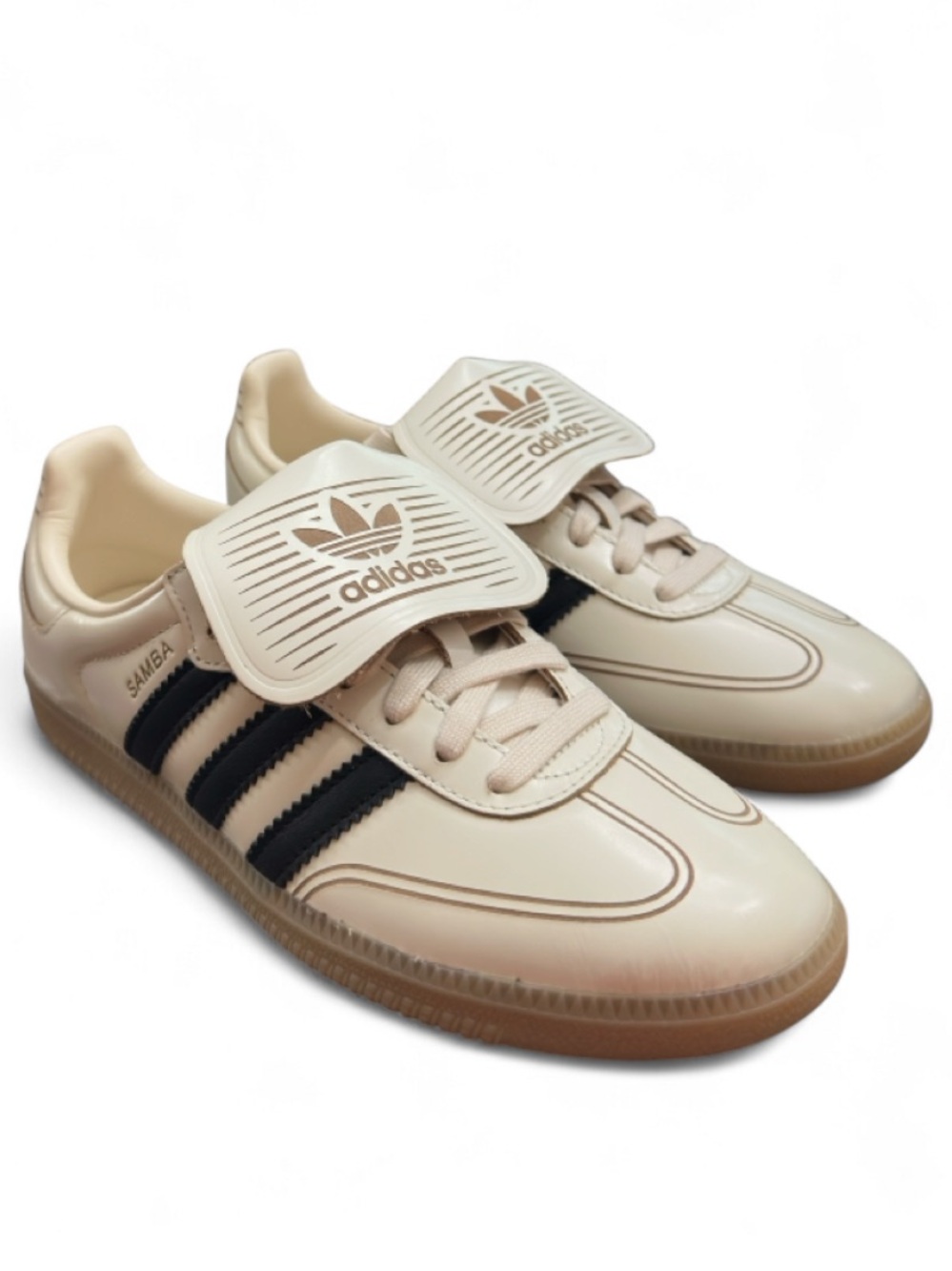 adidas Samba LT Shoes ‘Wonder White/Black’ Size US 8 Women’s/ 7 Men’s (NEW) - Picture 2 of 10